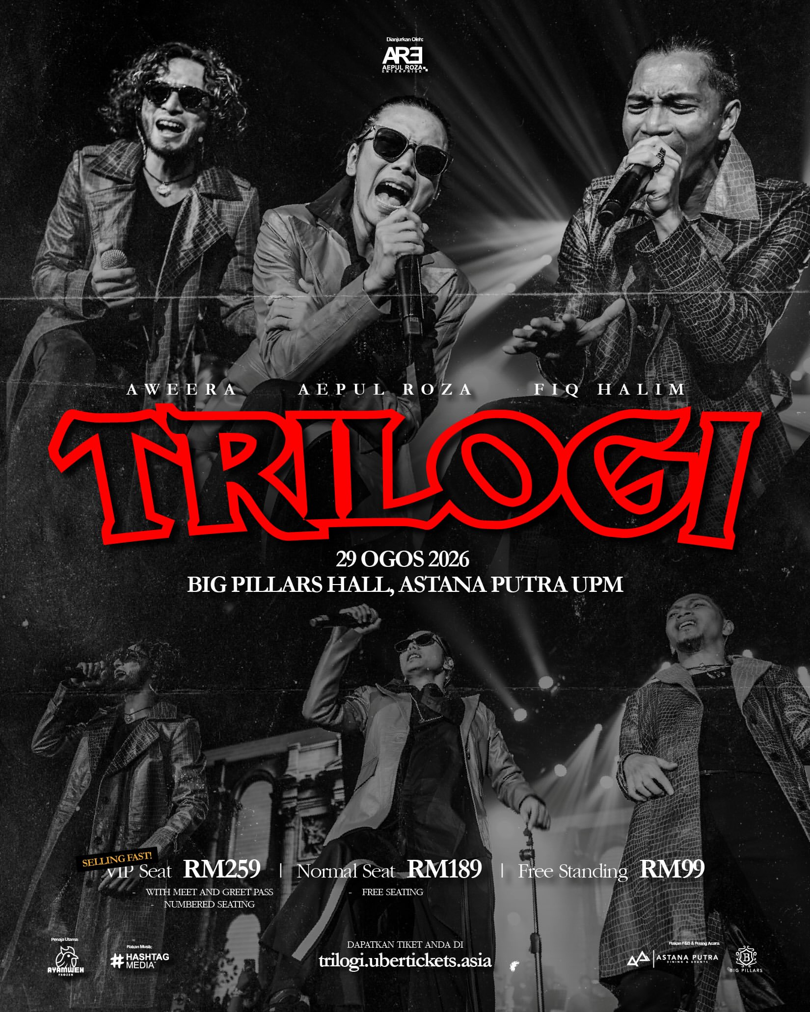 Poster for TRILOGI : FIQ, AWEERA & AEPUL ROZA