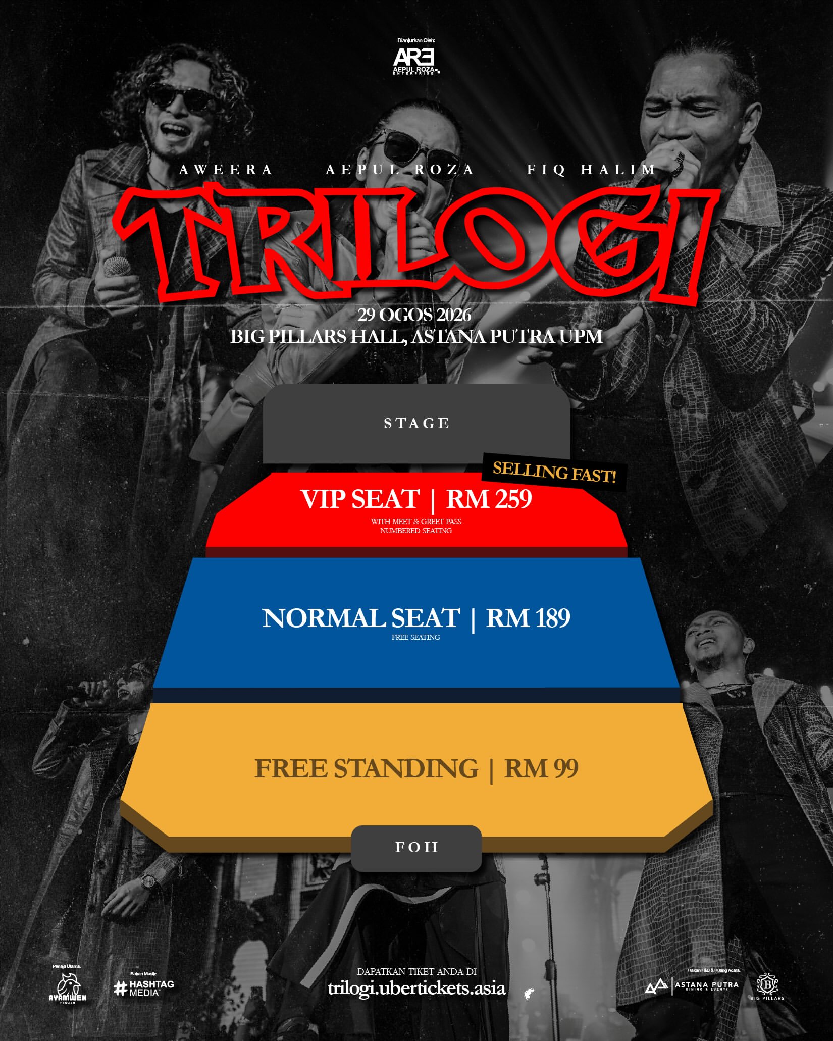 TRILOGI : FIQ, AWEERA & AEPUL ROZA