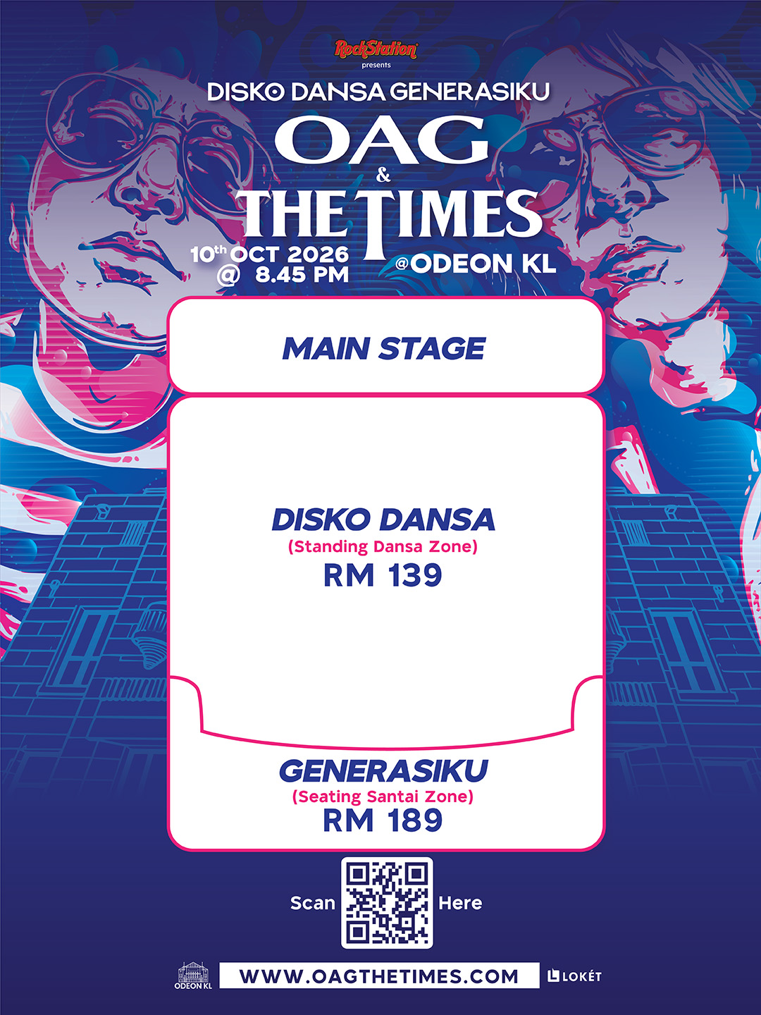 Disko Dansa Generasiku – OAG & The Times