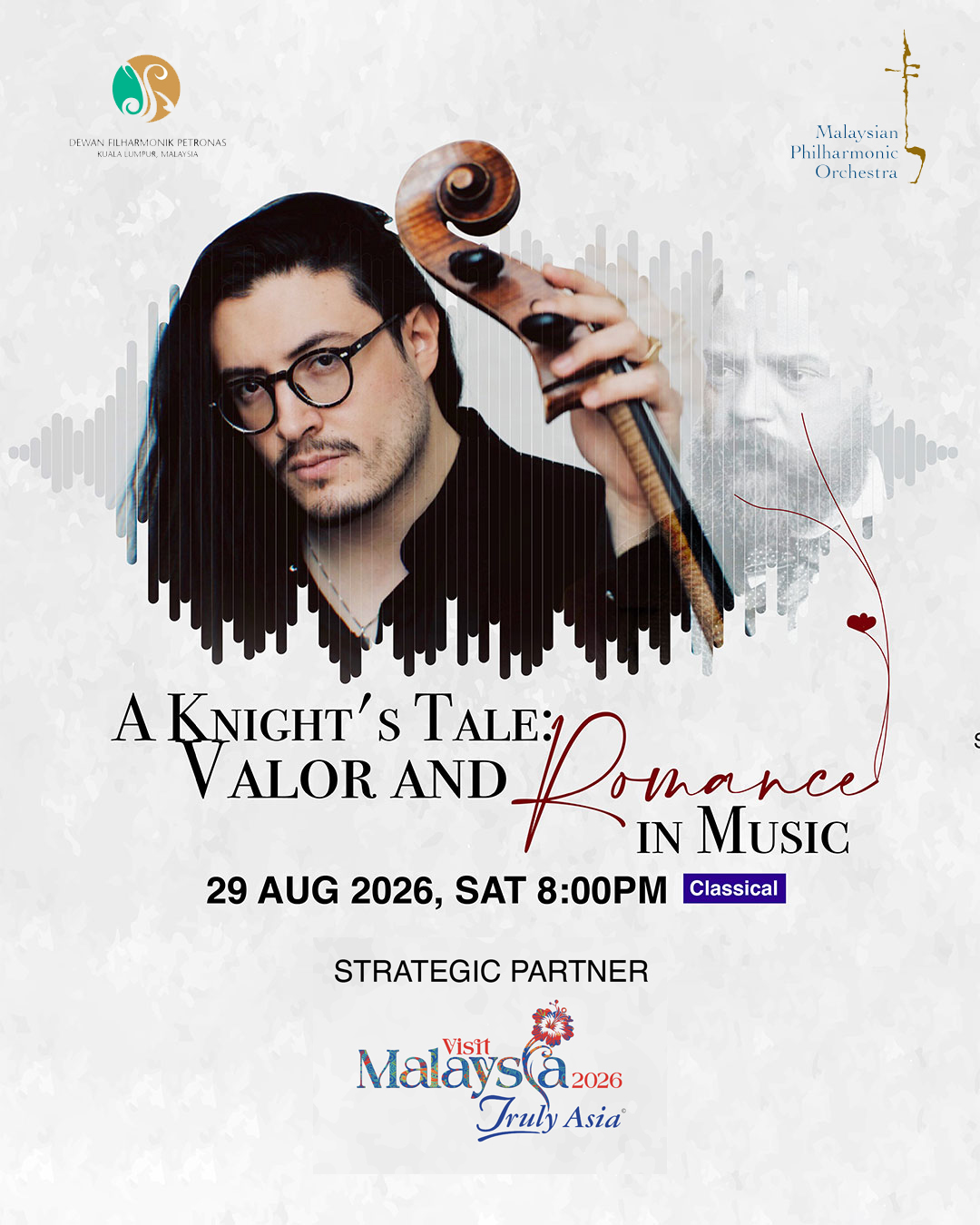 Poster for A KNIGHT’S TALE: VALOR AND ROMANCE IN MUSIC