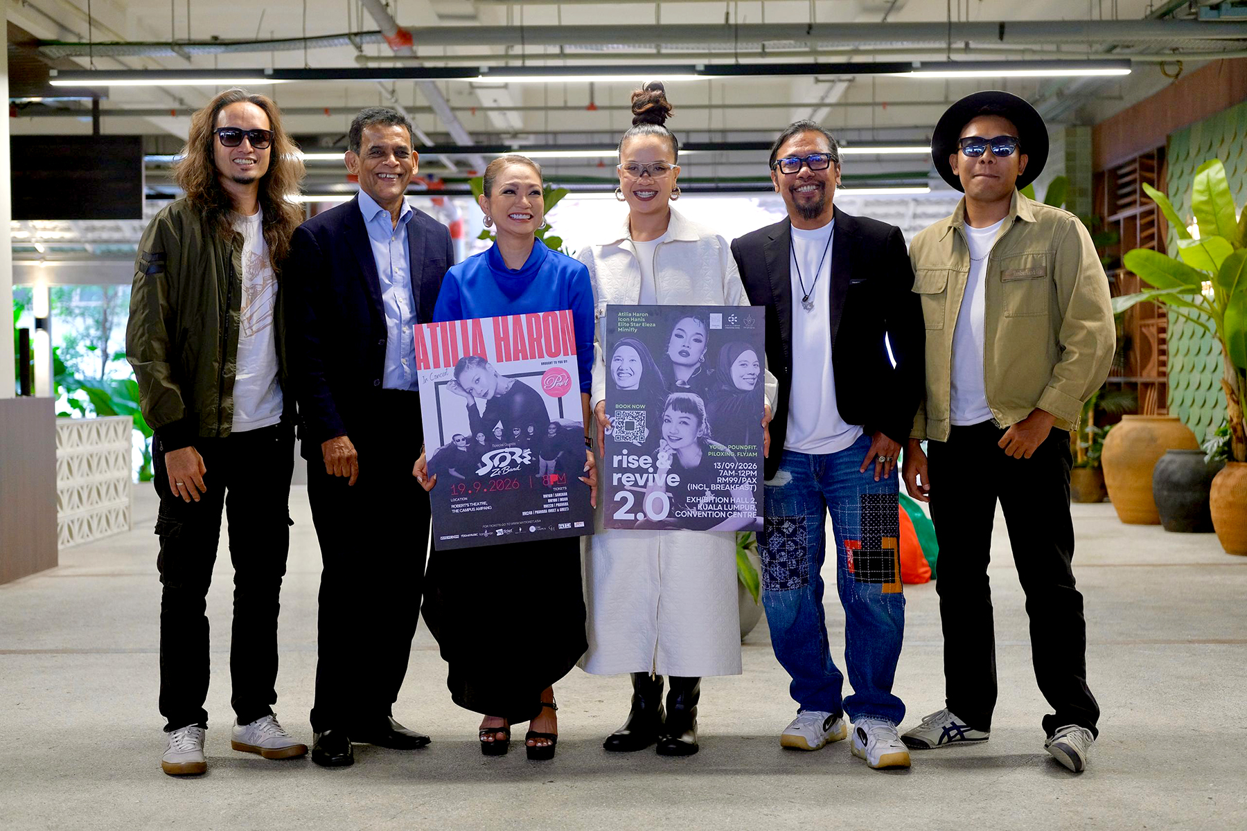 Atilia Haron Raikan Evolusi Seni 19 September Ini, Gandingan Istimewa Bersama SORE Ze Band