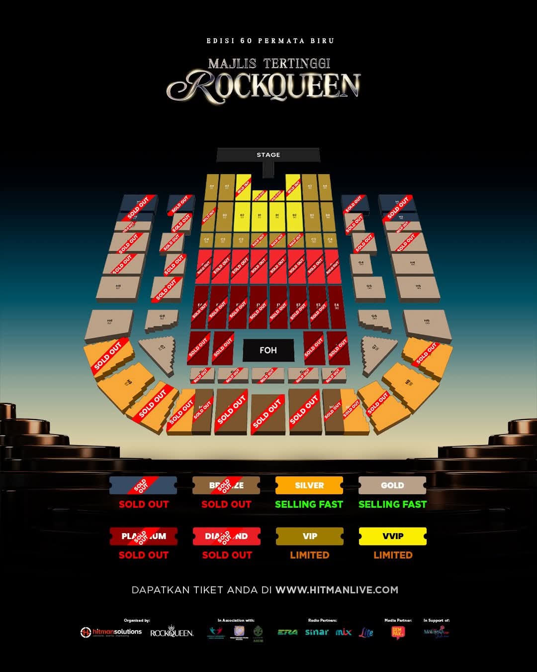 Majlis Tertinggi Rockqueen Ella: Homecoming – Edisi Permata Biru