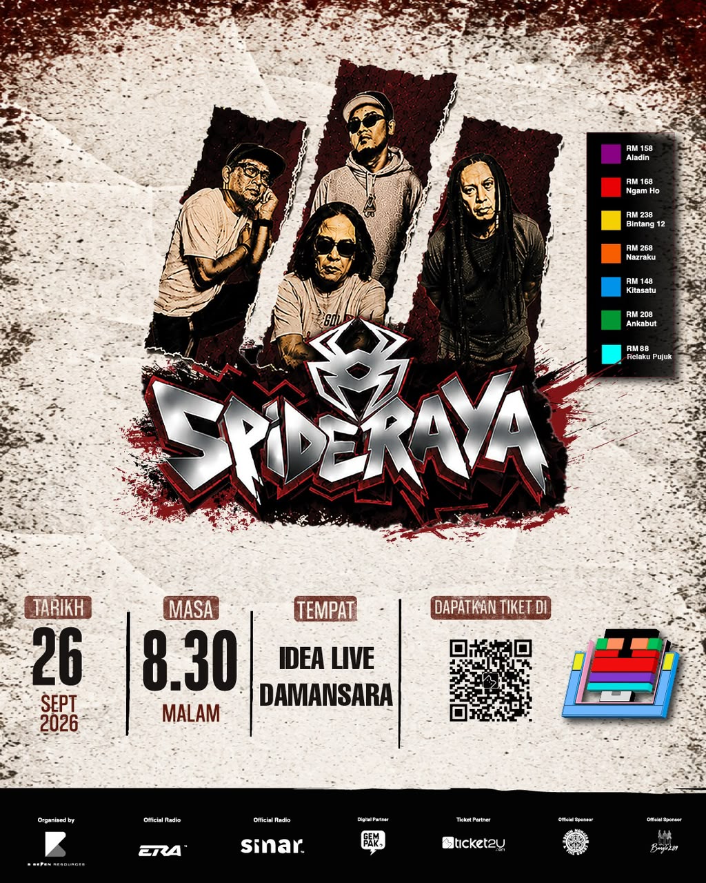 Poster for SPIDERAYA (30th Anniversary)