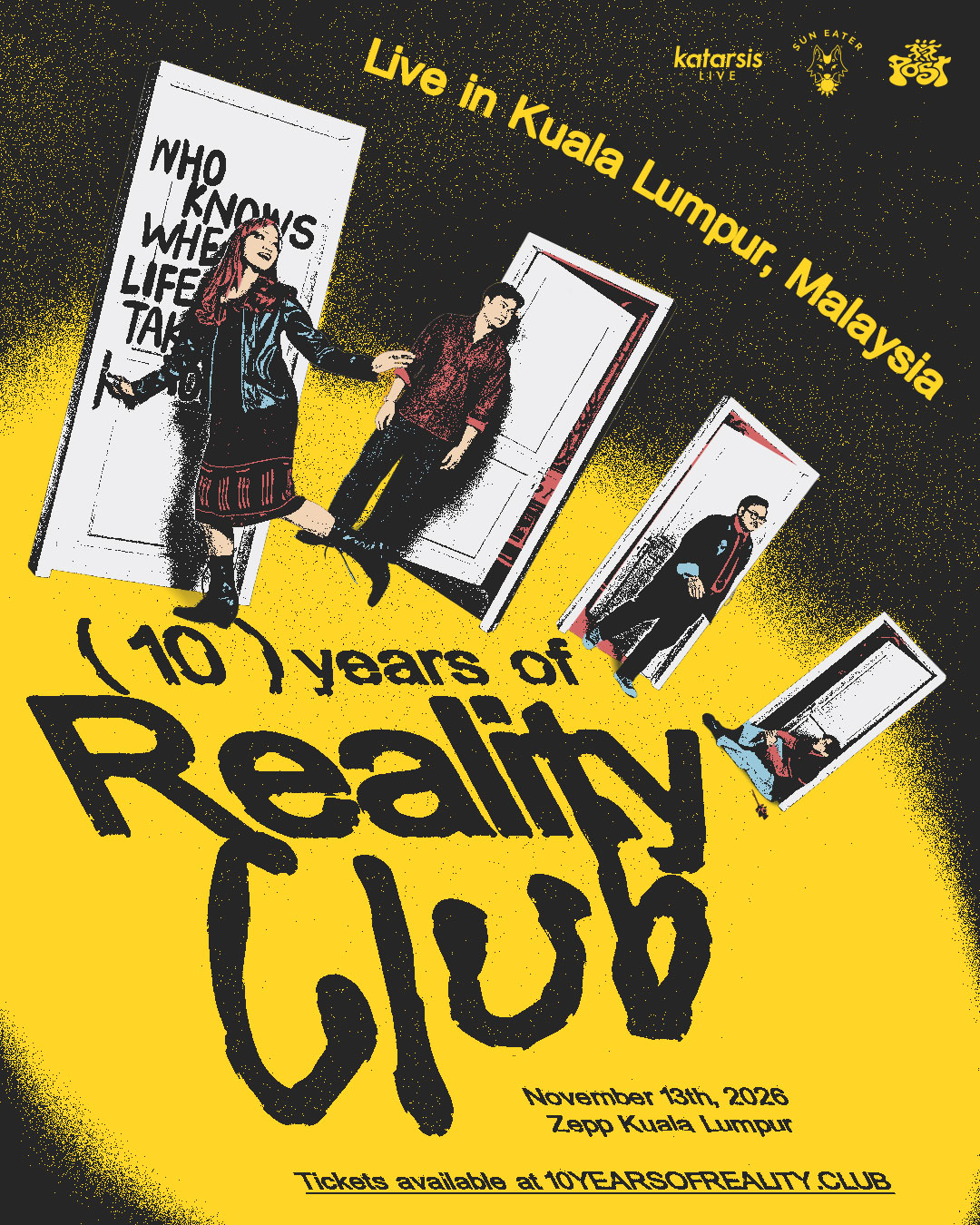 Poster for Reality Club Live In Kuala Lumpur