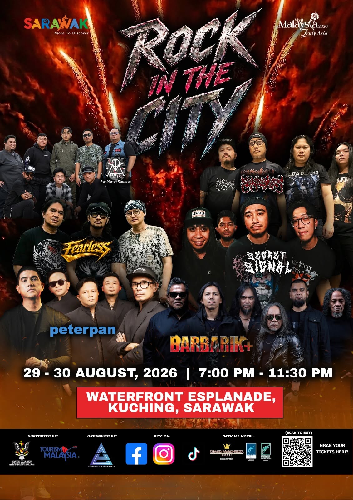 Poster for Rock In The City 2026