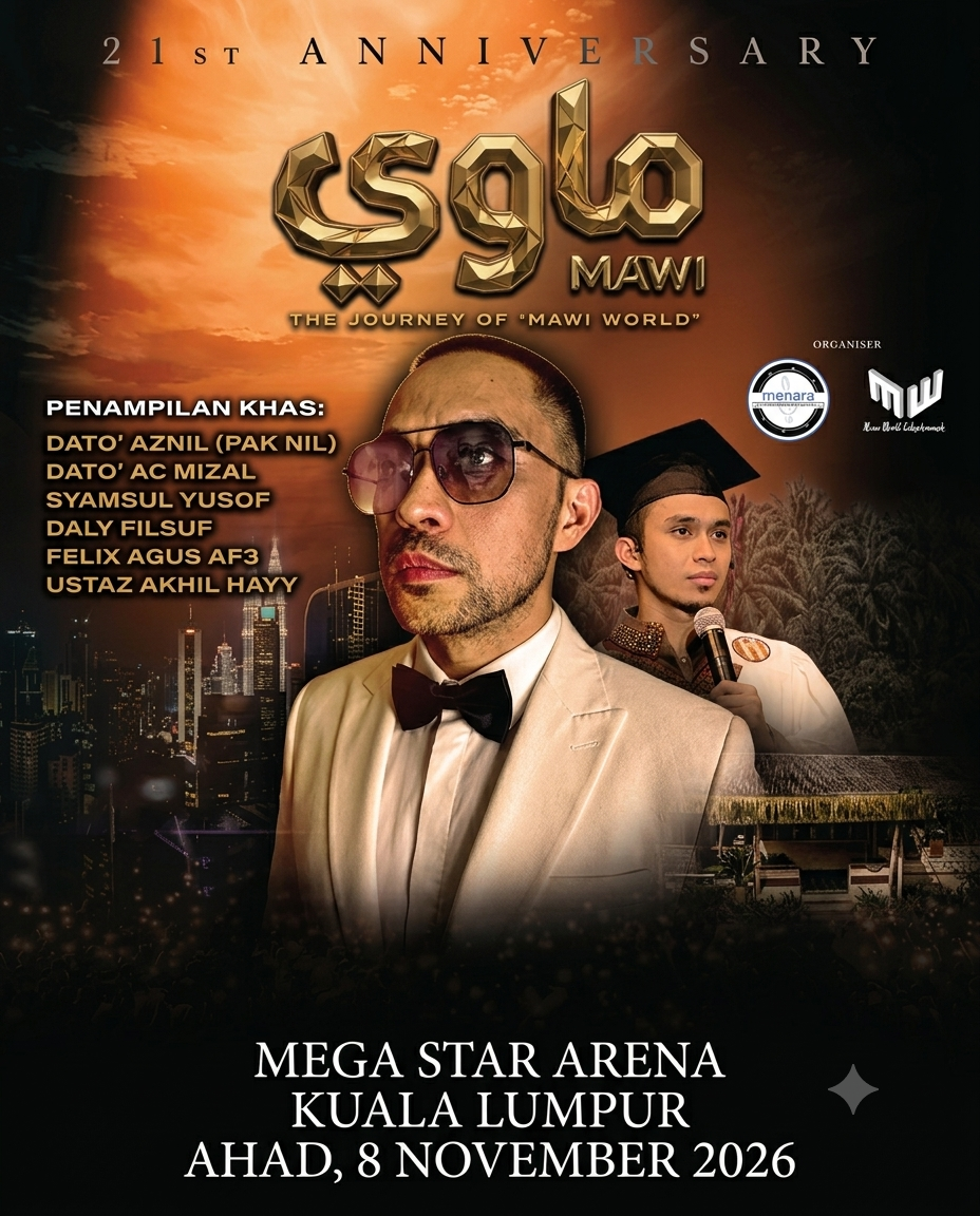 Poster for Mawi World "The Journey"