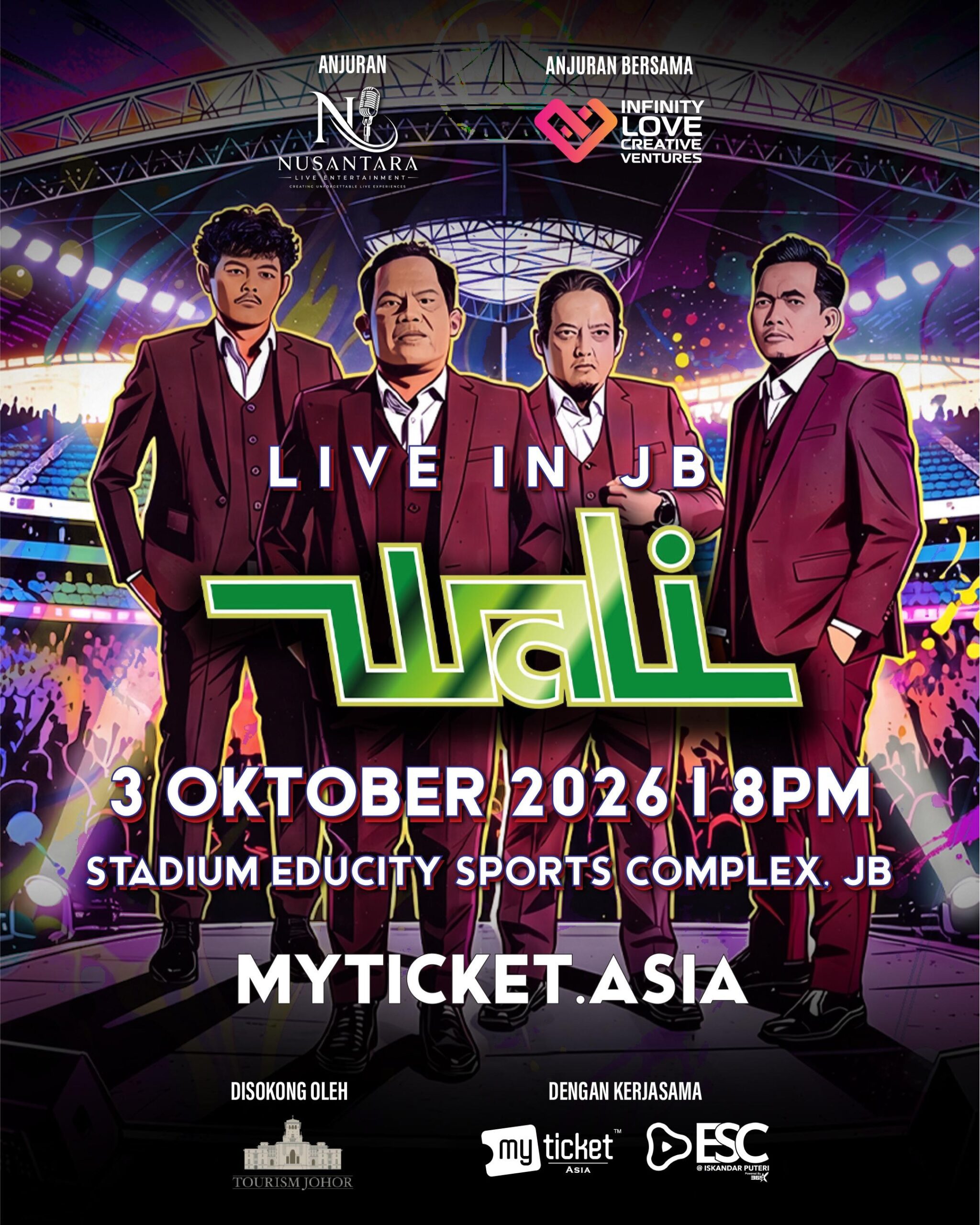 Poster for Wali Live In JB