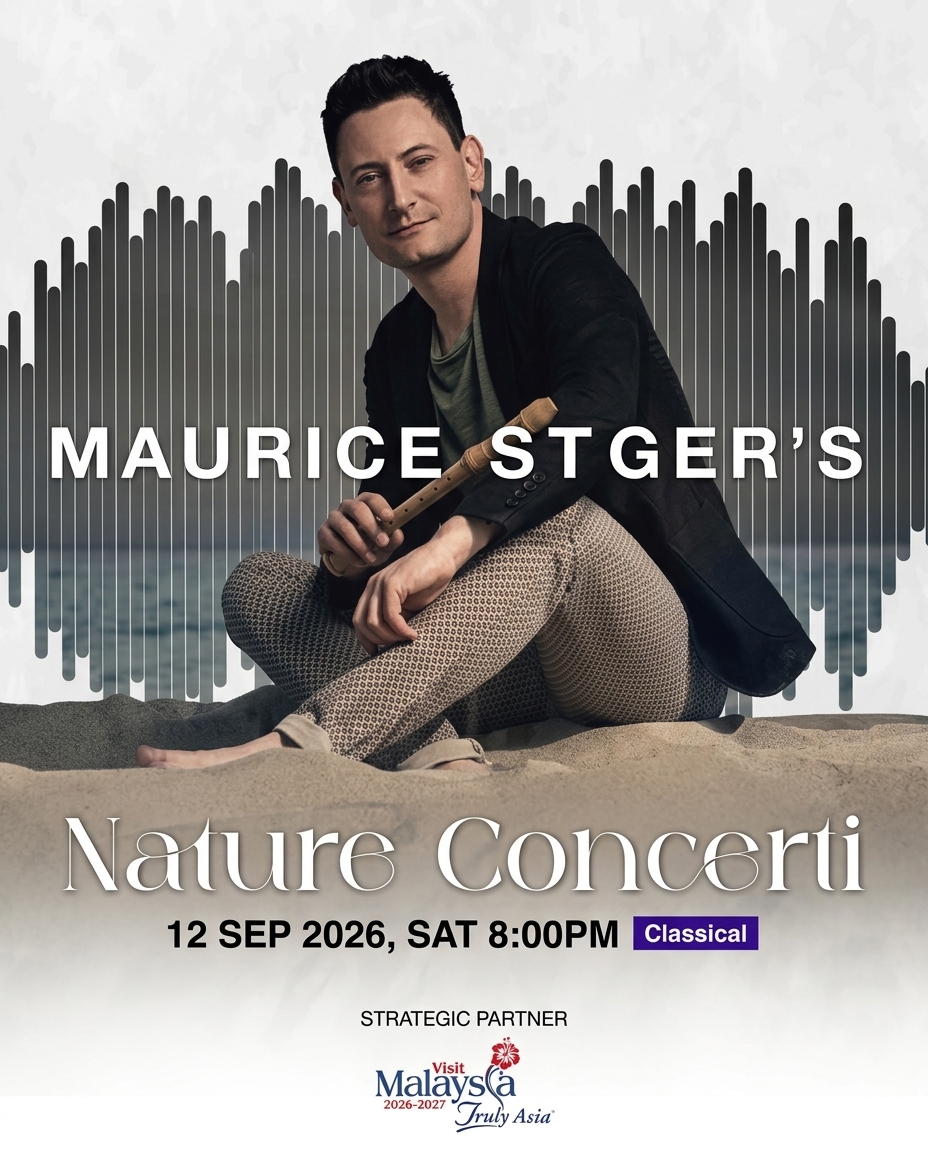 Poster for Maurice Steger's Nature Concerti by MPO