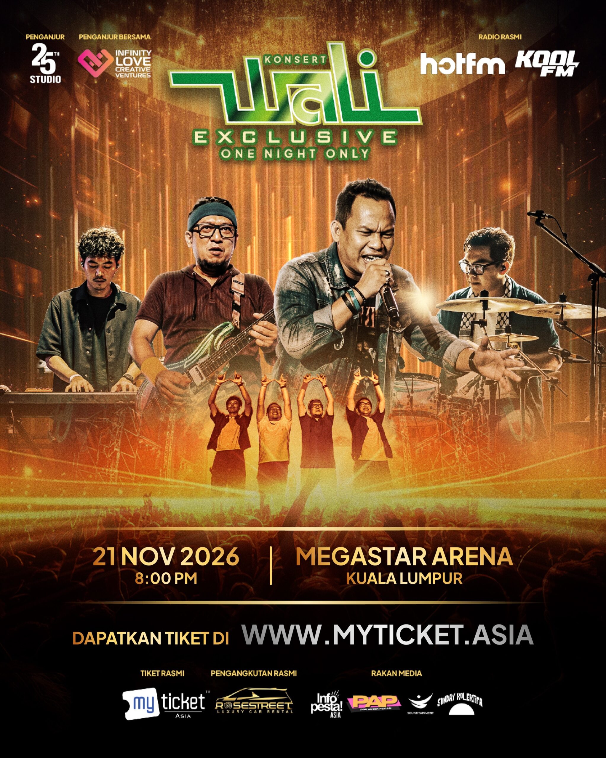 Poster for WALI Exclusive – One Night Only