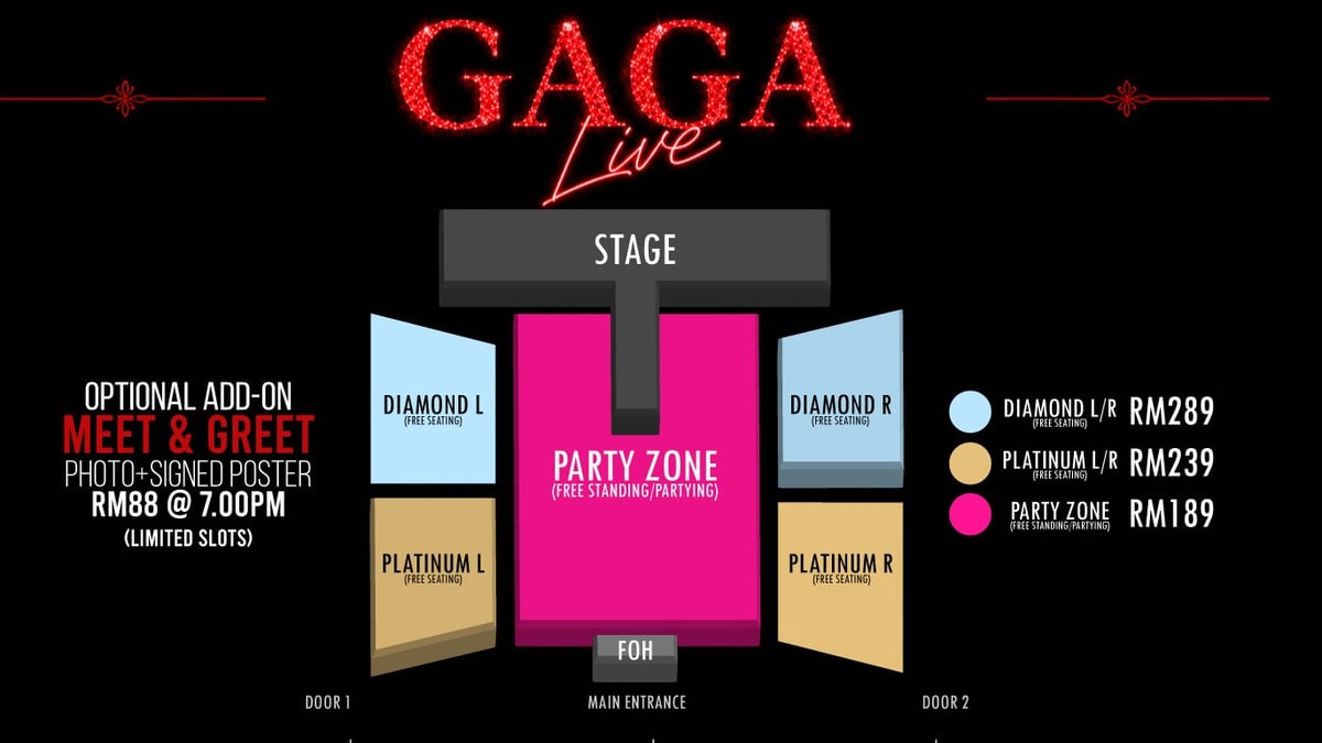 Donna Marie Bawa Aura Lady Gaga ke Subang Sept Ini