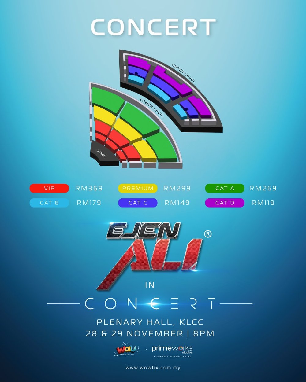 'Ejen Ali In Concert' Bakal Gegar Plenary Hall KLCC November Ini