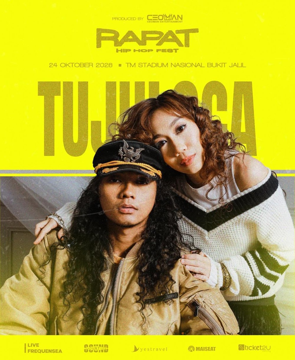 K-Clique, Bunga, Forceparkbois 'Headliner' RAPAT Hip Hop Fest