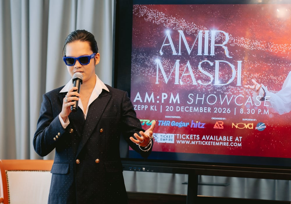 Bakal Persembah 6 Lagu Baharu, Amir Masdi Janjikan Pengalaman Eksklusif Di AM:PM Showcase Di Zepp KL
