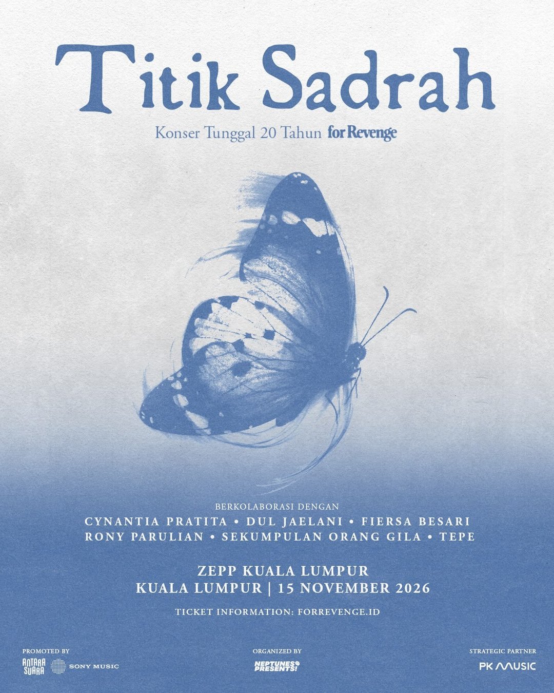 Poster for Titik Sadrah for Revenge Kuala Lumpur