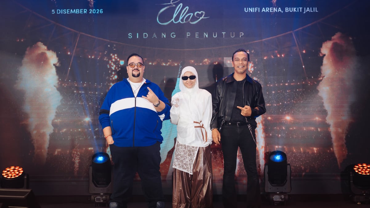 Tunaikan Hasrat Peminat, Ella Kembali Dengan 'Sidang Penutup' MTR di Unifi Arena Disember Ini