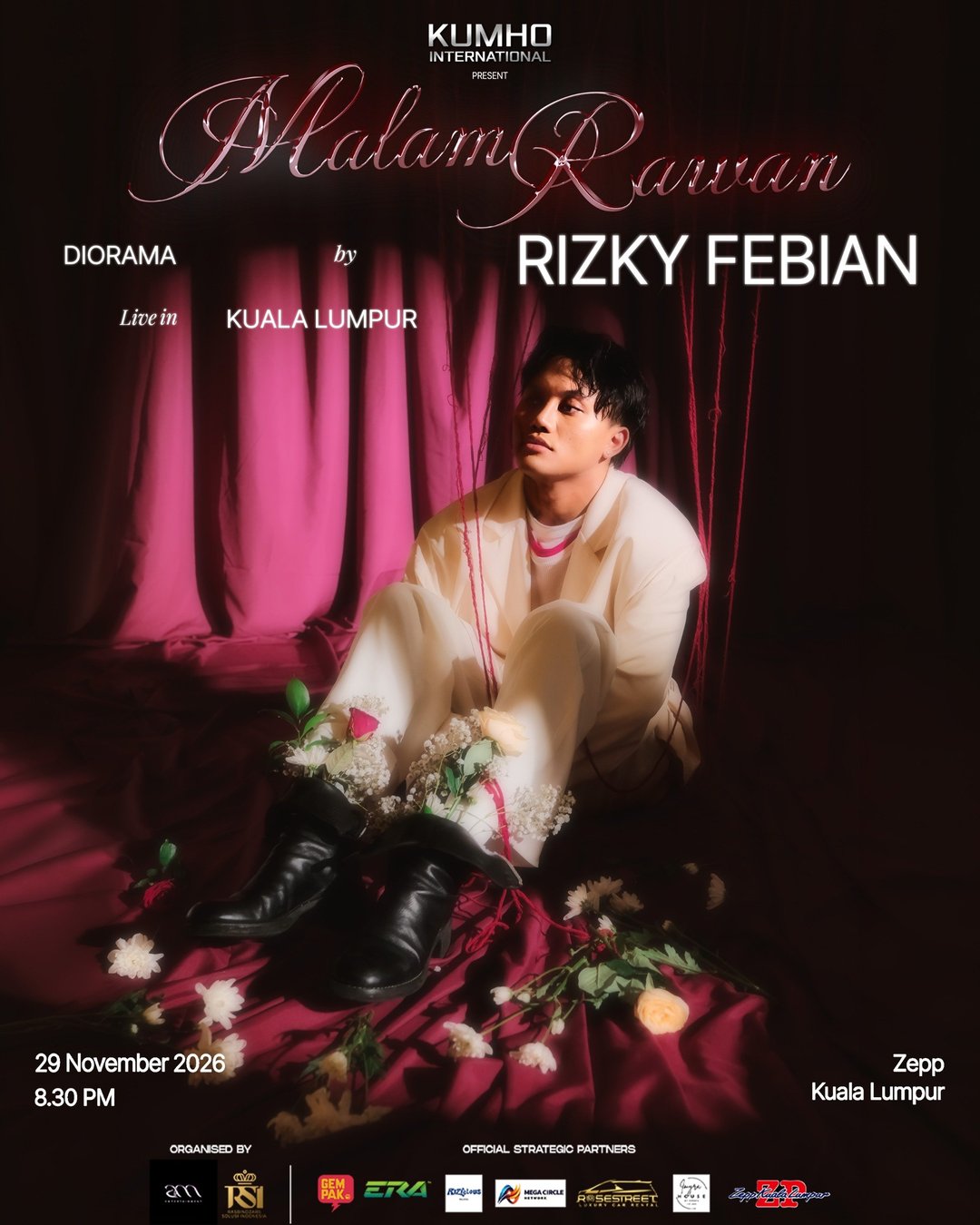 Rizky Febian Janjikan Konsep 'Diorama' di Zepp KL November Ini